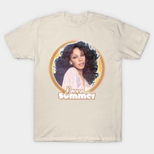 Donna Summer // Retro Style Fan Art Design T-Shirt